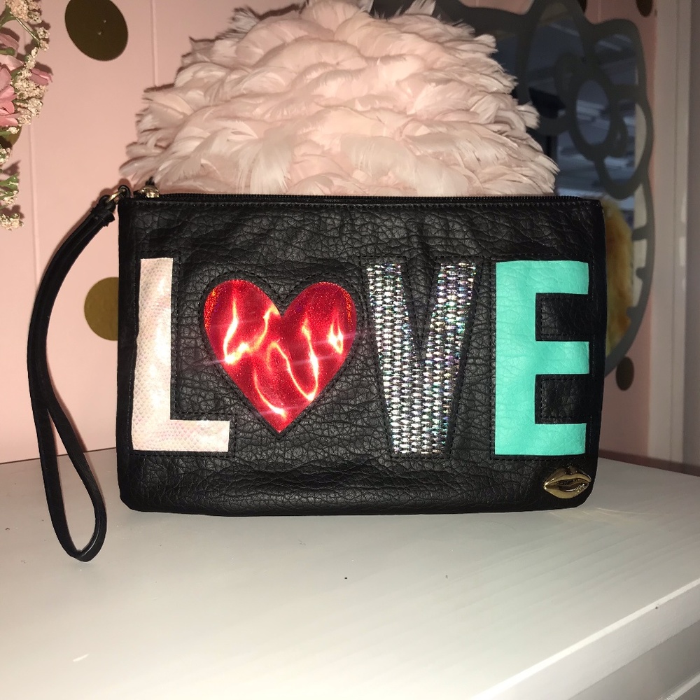 Juicy Couture LOVE wristlet/ purse